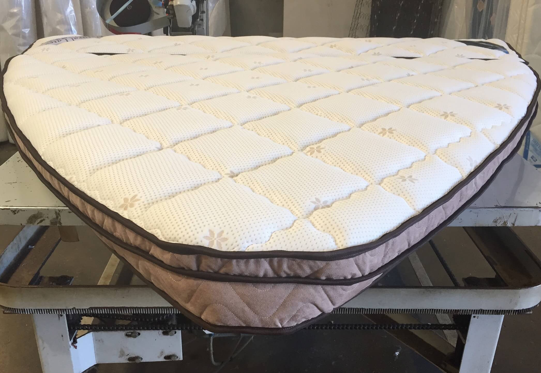 custom bed and mattress